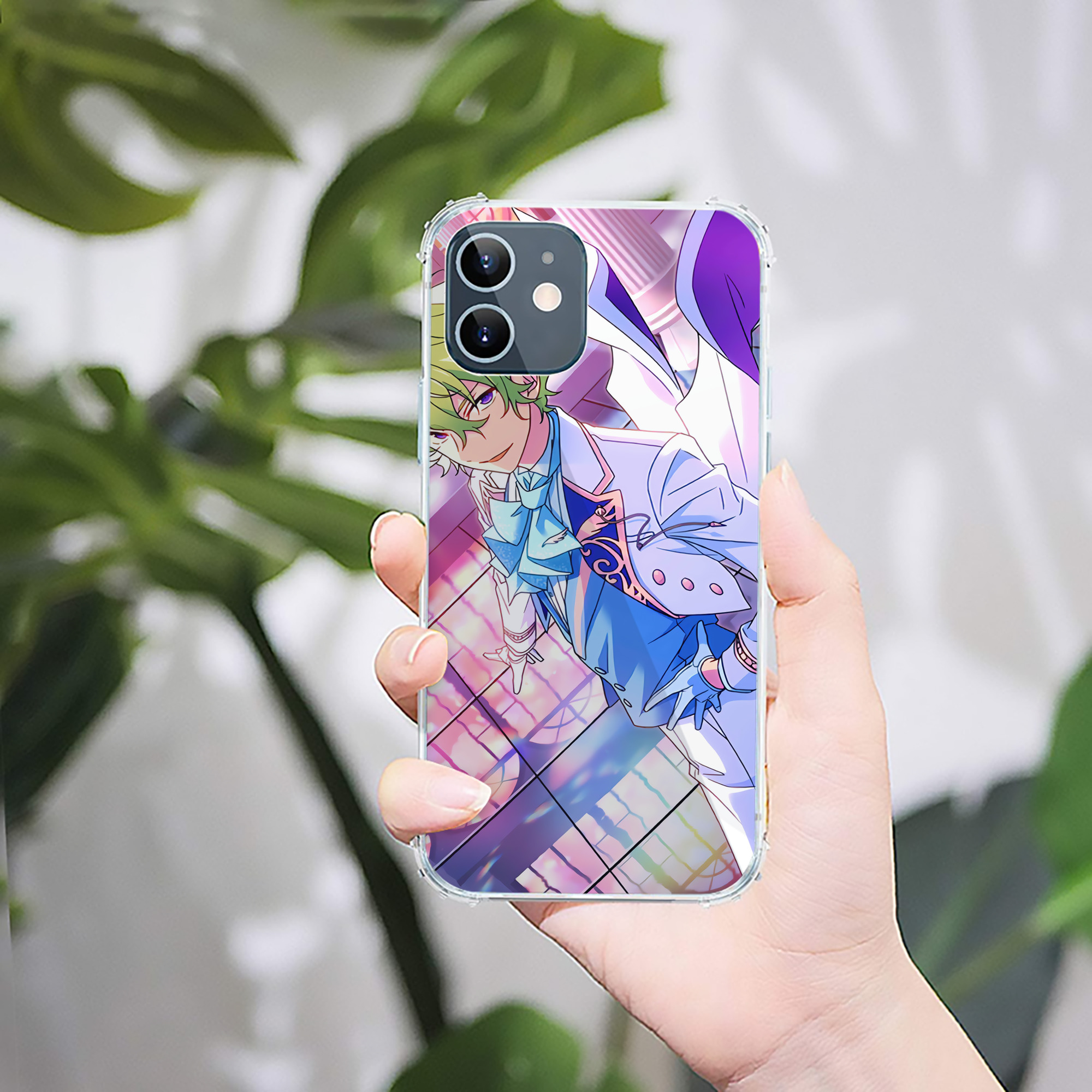 （画像用） あんさんぶるスターズ! Ensemble Stars 【iPhone 12シリーズ対応】透明スマホケース（クリアソフトケース）